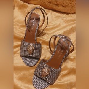 Kurt Geiger shoe size 36 new never worn gold heels